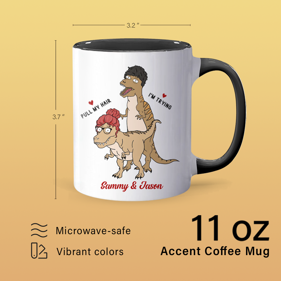 Time With You - Personalized Accent Mug