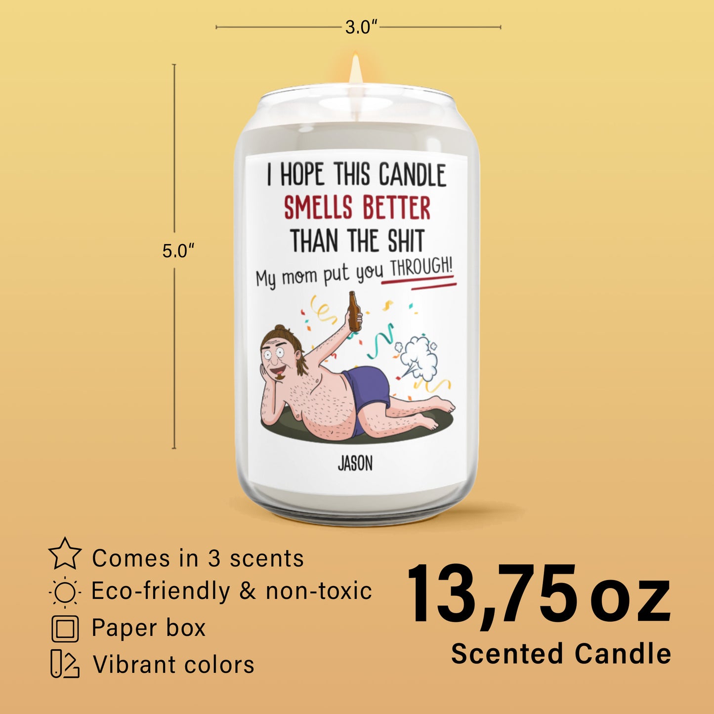 Smells Better - Premium Eco-friendly Scented Candle