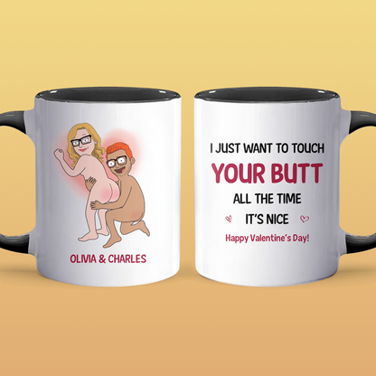 I Just Want To - Accent Coffee Mug