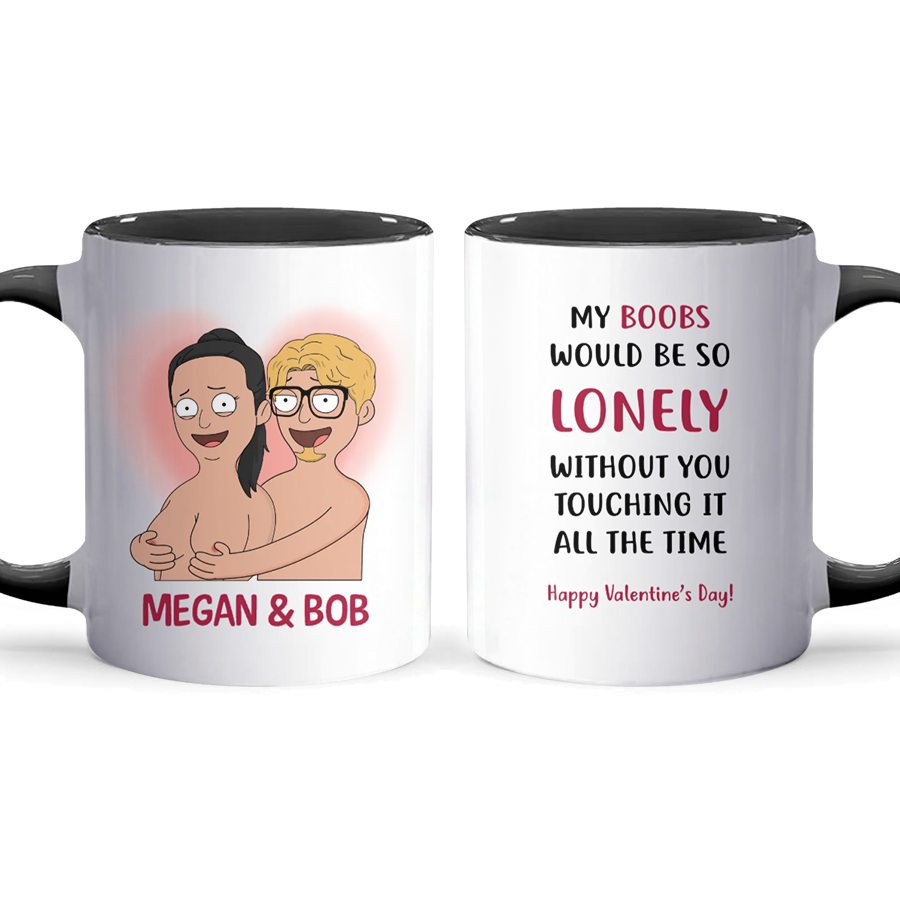 Without You - Accent Coffee Mug