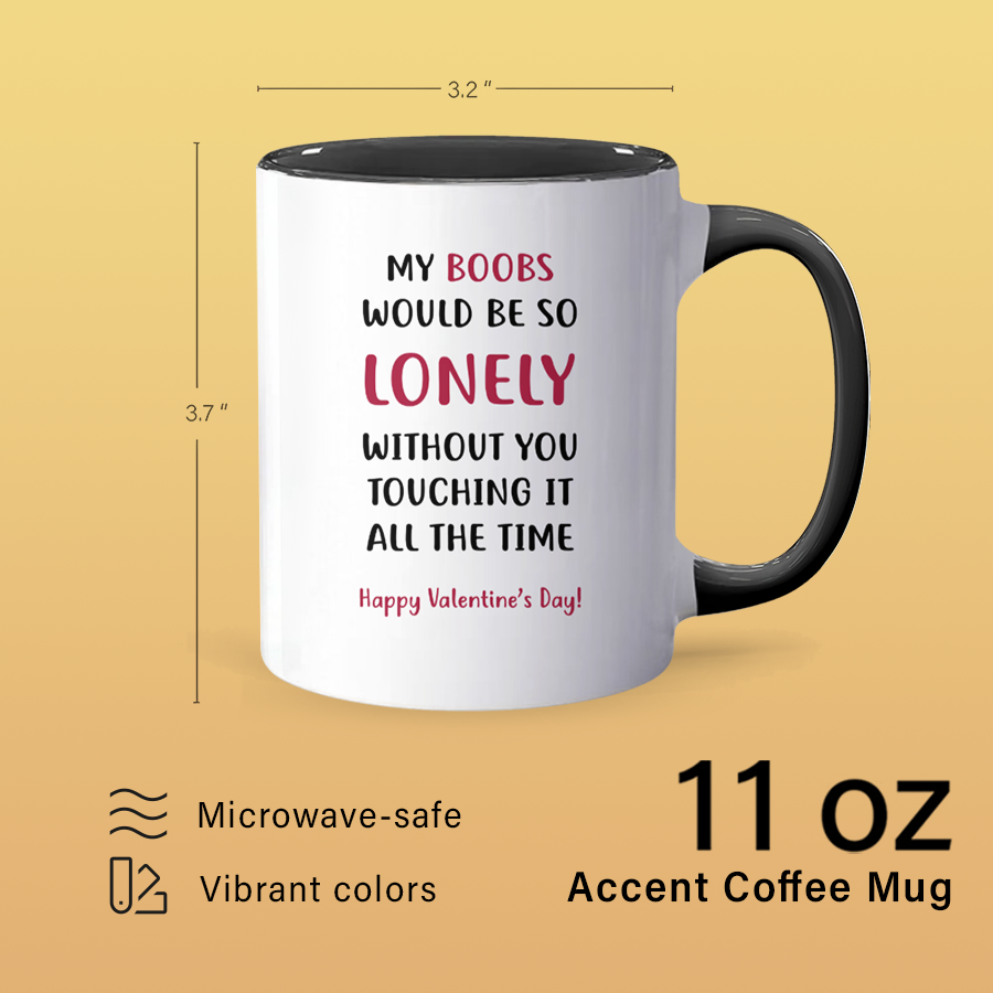 Without You - Accent Coffee Mug