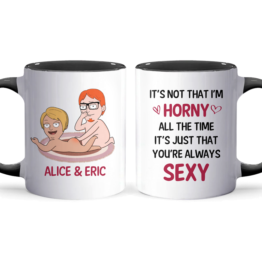 It's Not That - Accent Coffee Mug