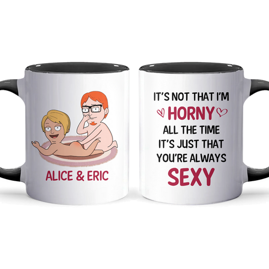 It's Not That - Accent Coffee Mug