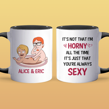 It's Not That - Accent Coffee Mug