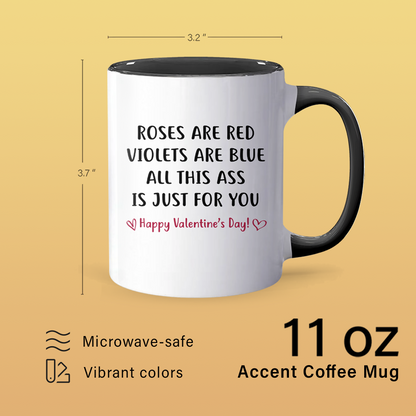 Just For You - Accent Coffee Mug