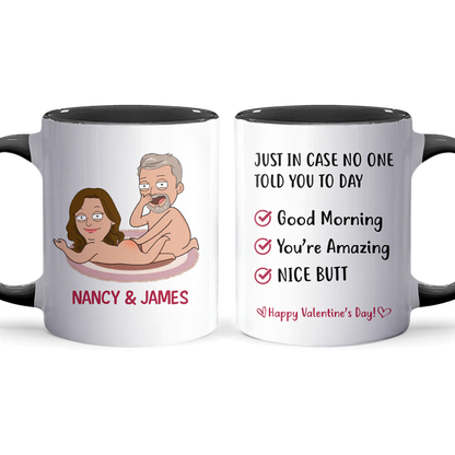 Just In Case - Accent Coffee Mug