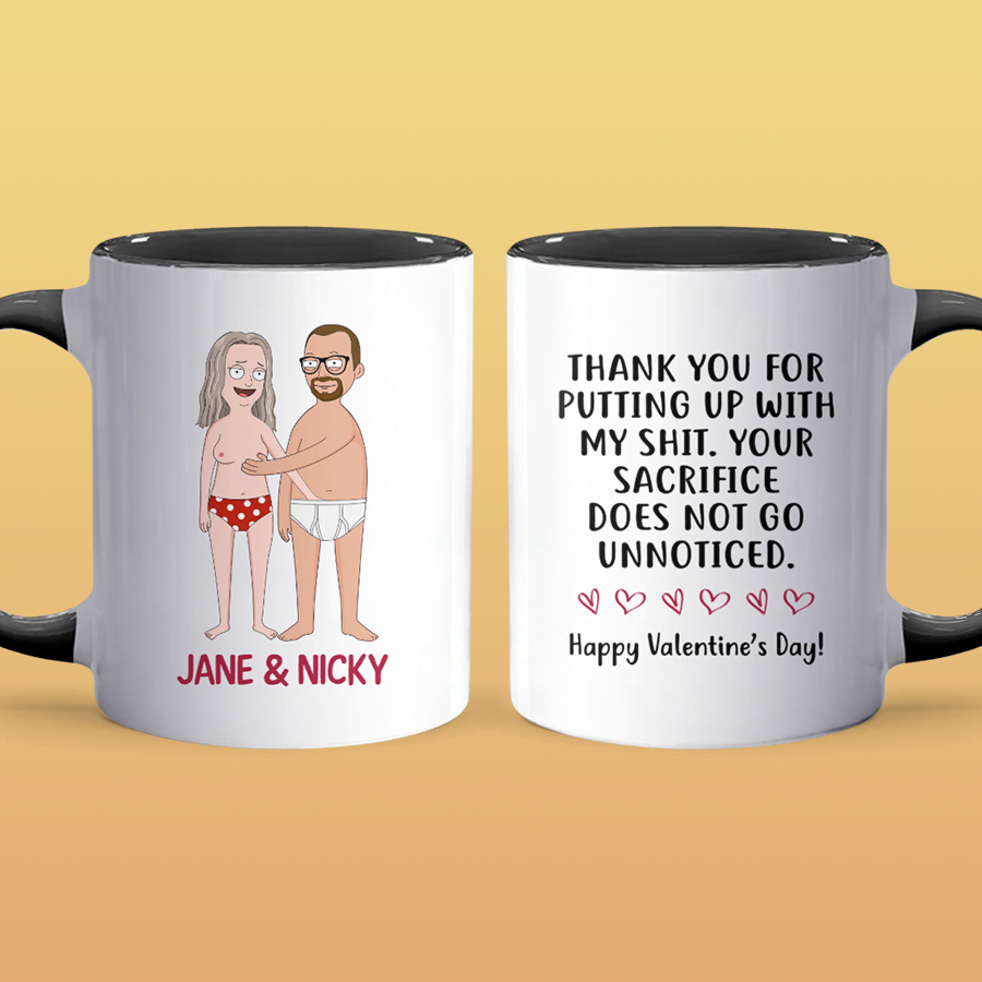 Thank You For - Accent Coffee Mug