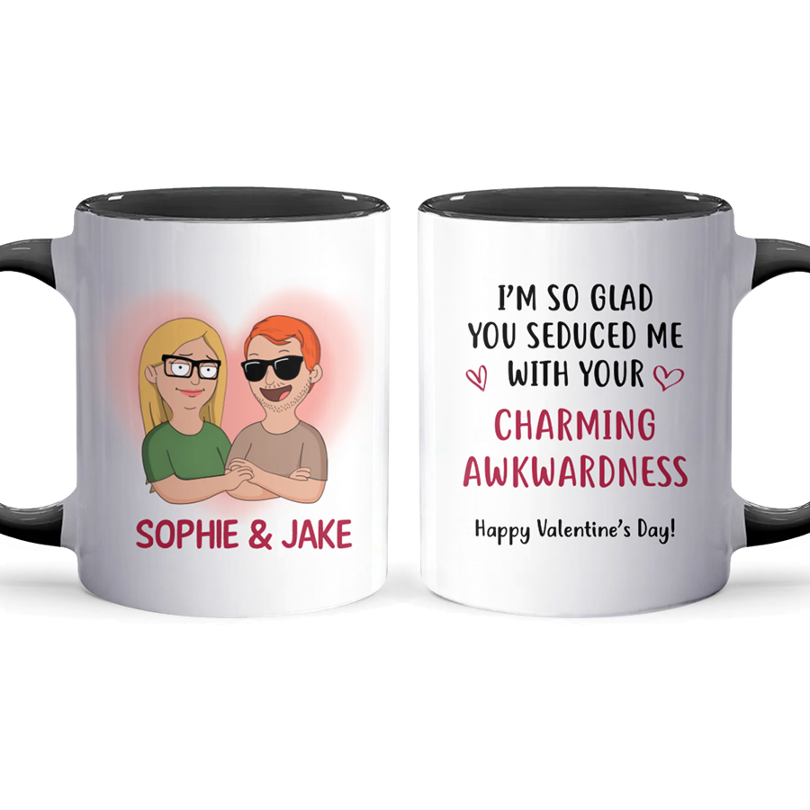 Charming Awkwardness - Accent Coffee Mug