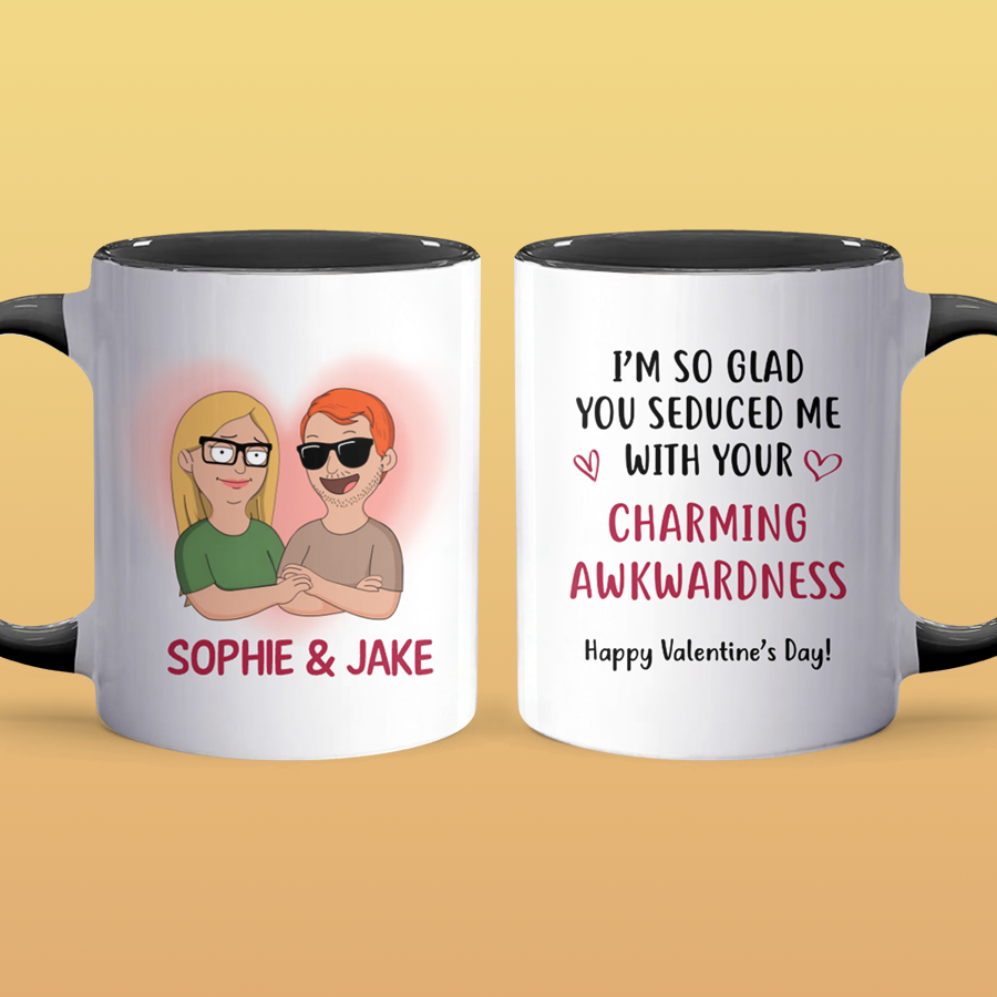 Charming Awkwardness - Accent Coffee Mug