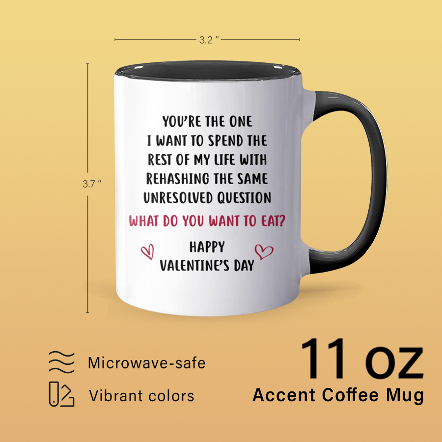 You're The One - Accent Coffee Mug