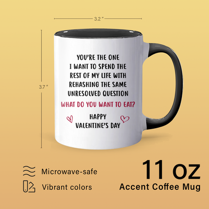 You're The One - Accent Coffee Mug