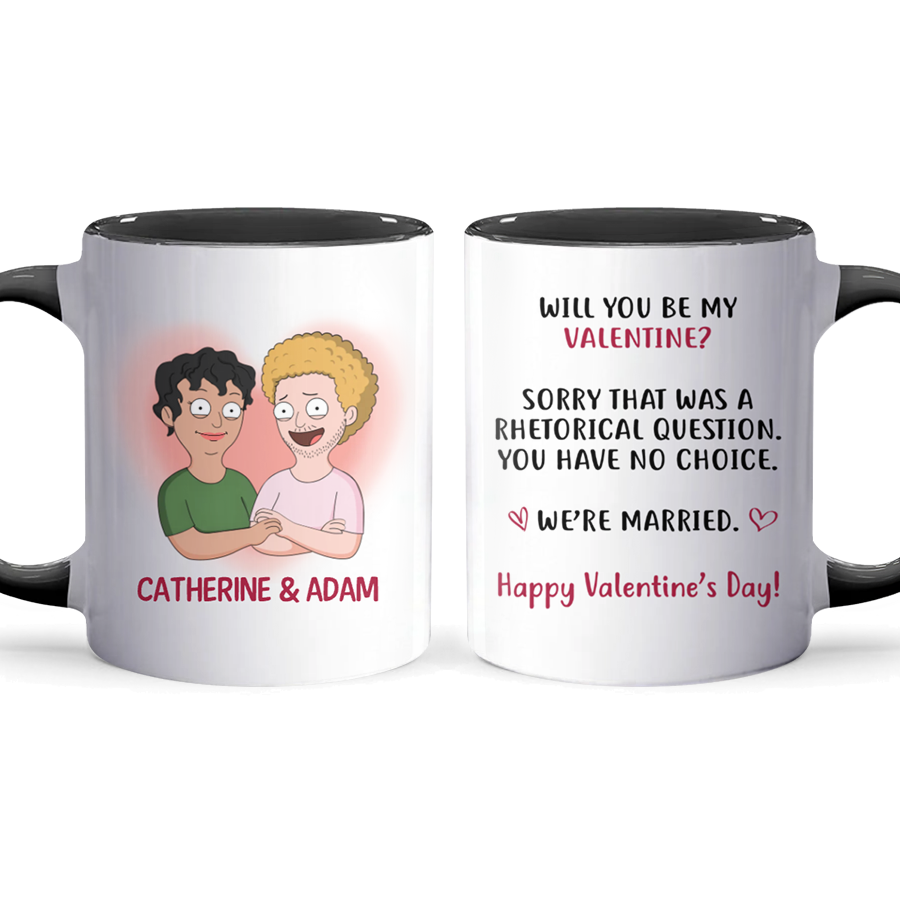 We're Married - Accent Coffee Mug