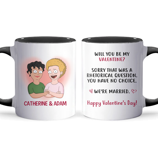 We're Married - Accent Coffee Mug