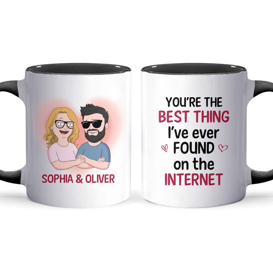 You're The Best Thing - Personalized Accent Mug