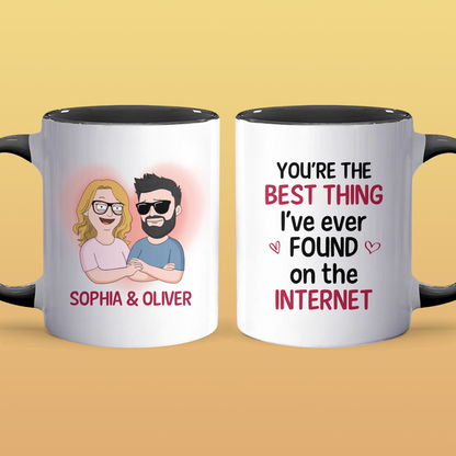 You're The Best Thing - Personalized Accent Mug