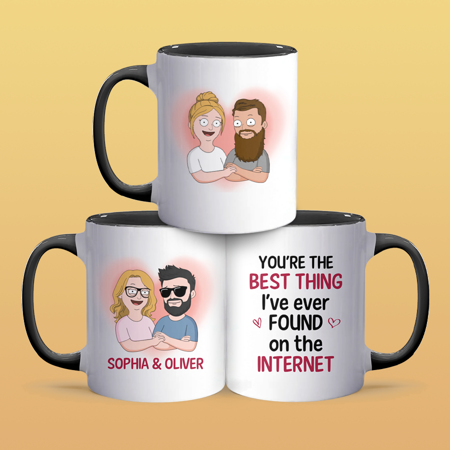 You're The Best Thing - Personalized Accent Mug