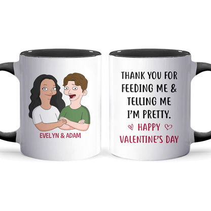 Thank You For - Accent Coffee Mug