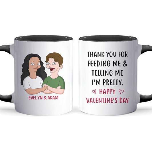 Thank You For - Accent Coffee Mug