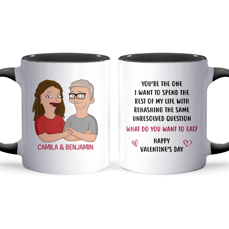 You're The One - Accent Coffee Mug