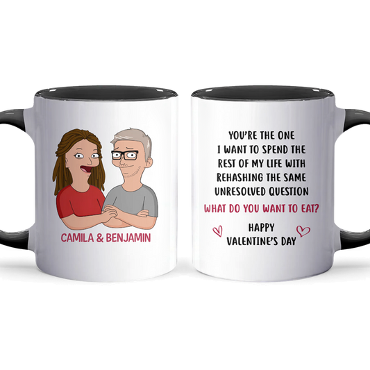 You're The One - Accent Coffee Mug