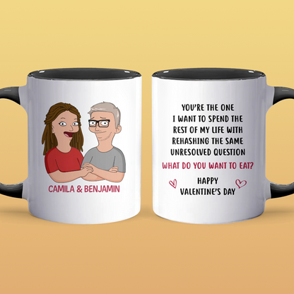 You're The One - Accent Coffee Mug