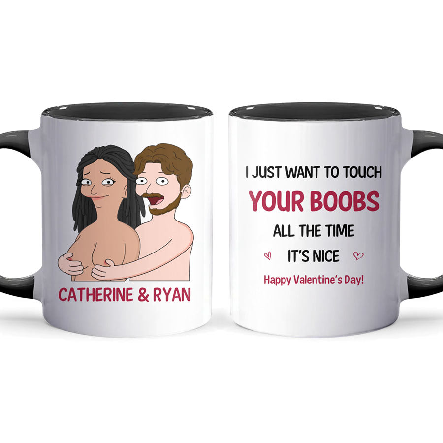 I Just Want To - Accent Coffee Mug