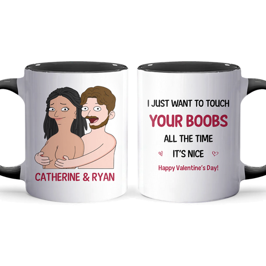 I Just Want To - Accent Coffee Mug