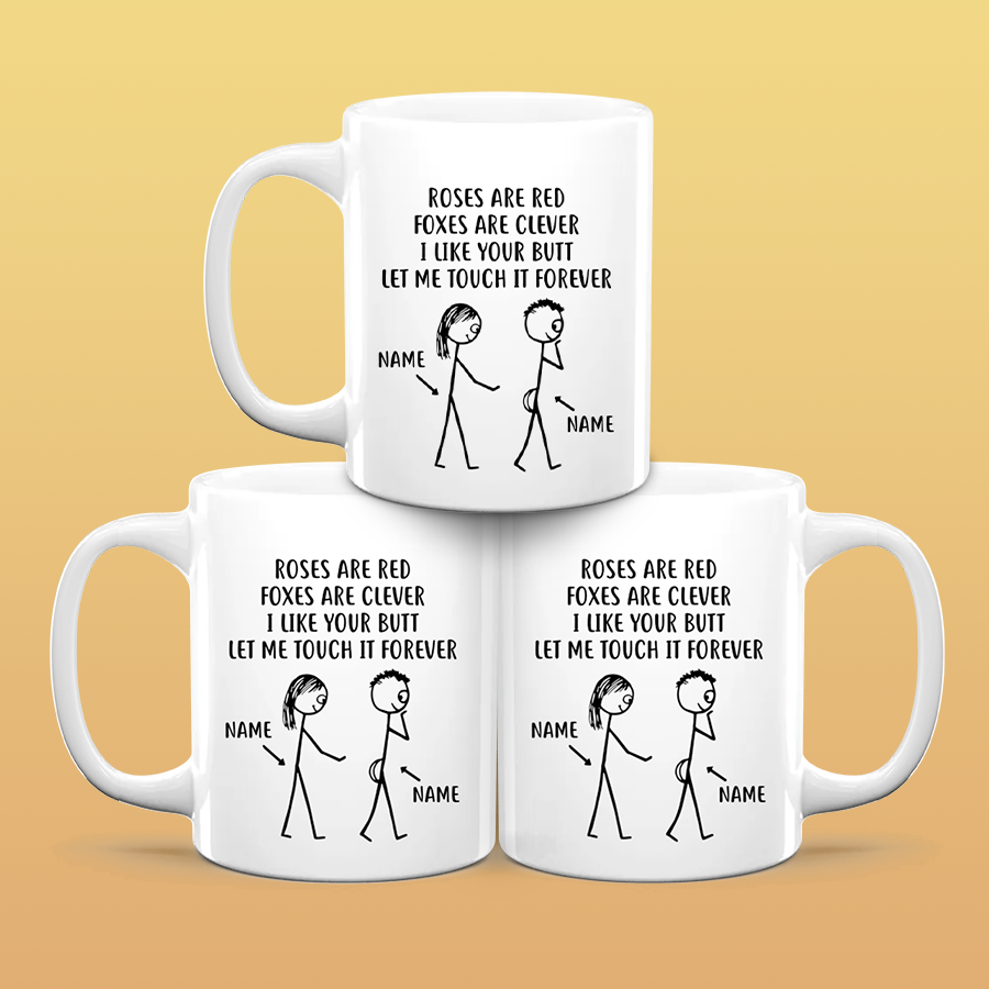 Touch It - Personalized Ceramic Mug