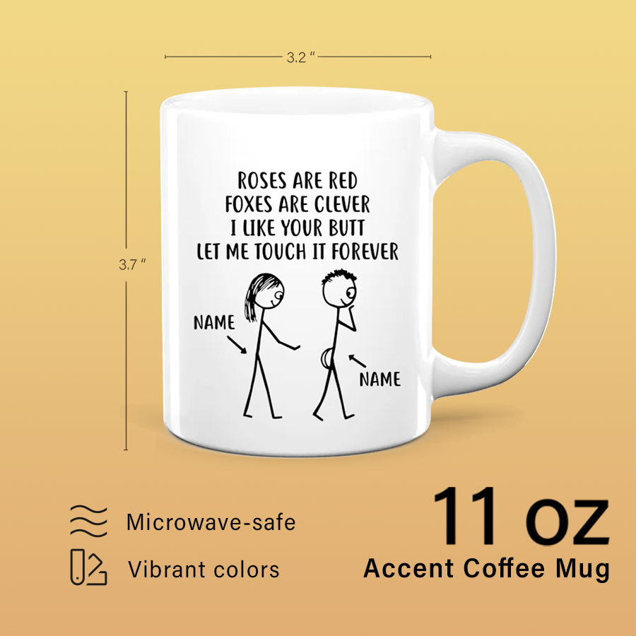 Touch It - Personalized Ceramic Mug