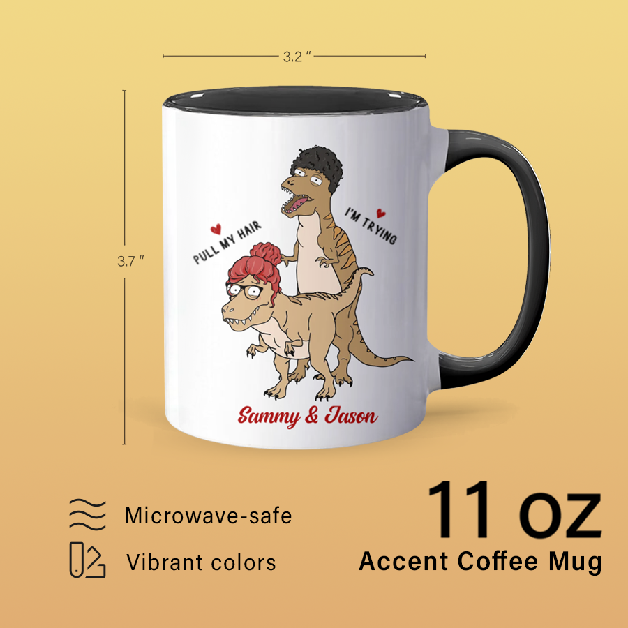 My Favorite Thing To Do - Personalized Accent Mug