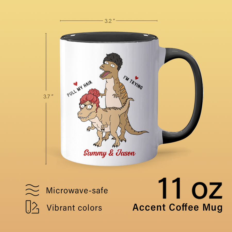 Thinking Of You - Personalized Accent Mug