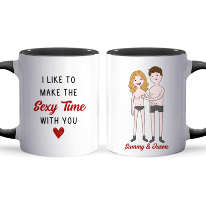 I Like To Make - Personalized Accent Mug