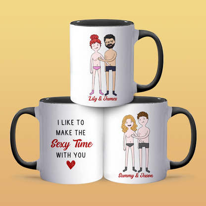 I Like To Make - Personalized Accent Mug