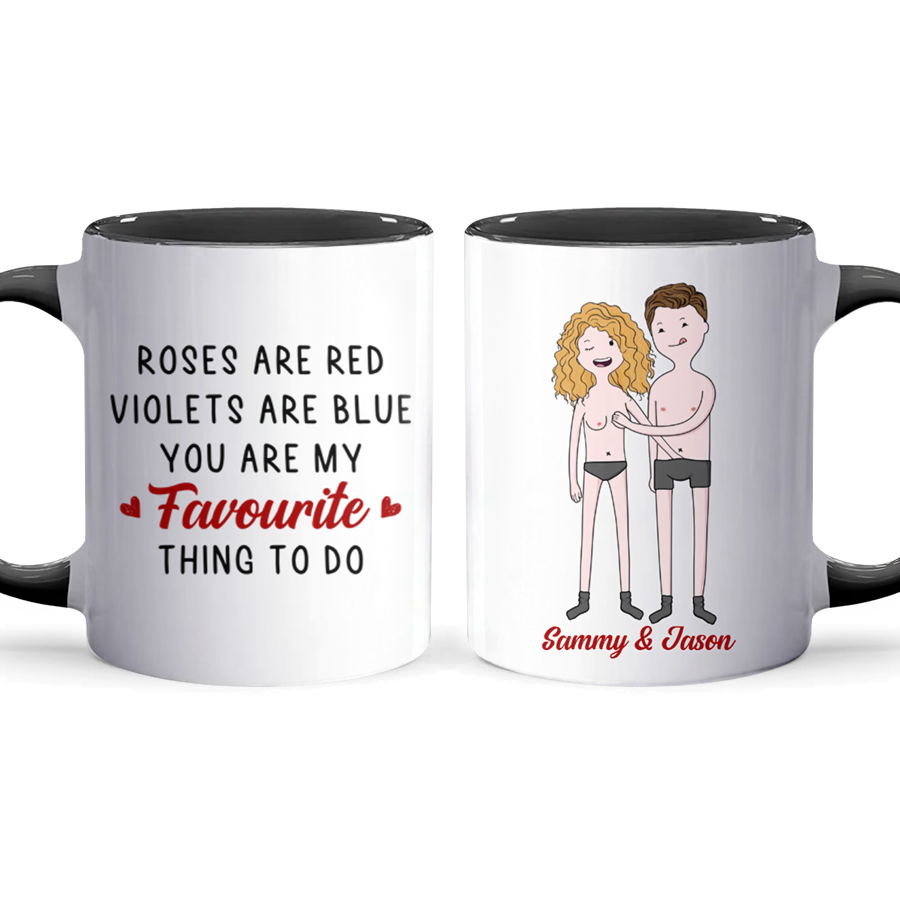 You're My Favorite - Personalized Accent Mug