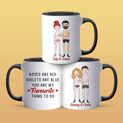 You're My Favorite - Personalized Accent Mug