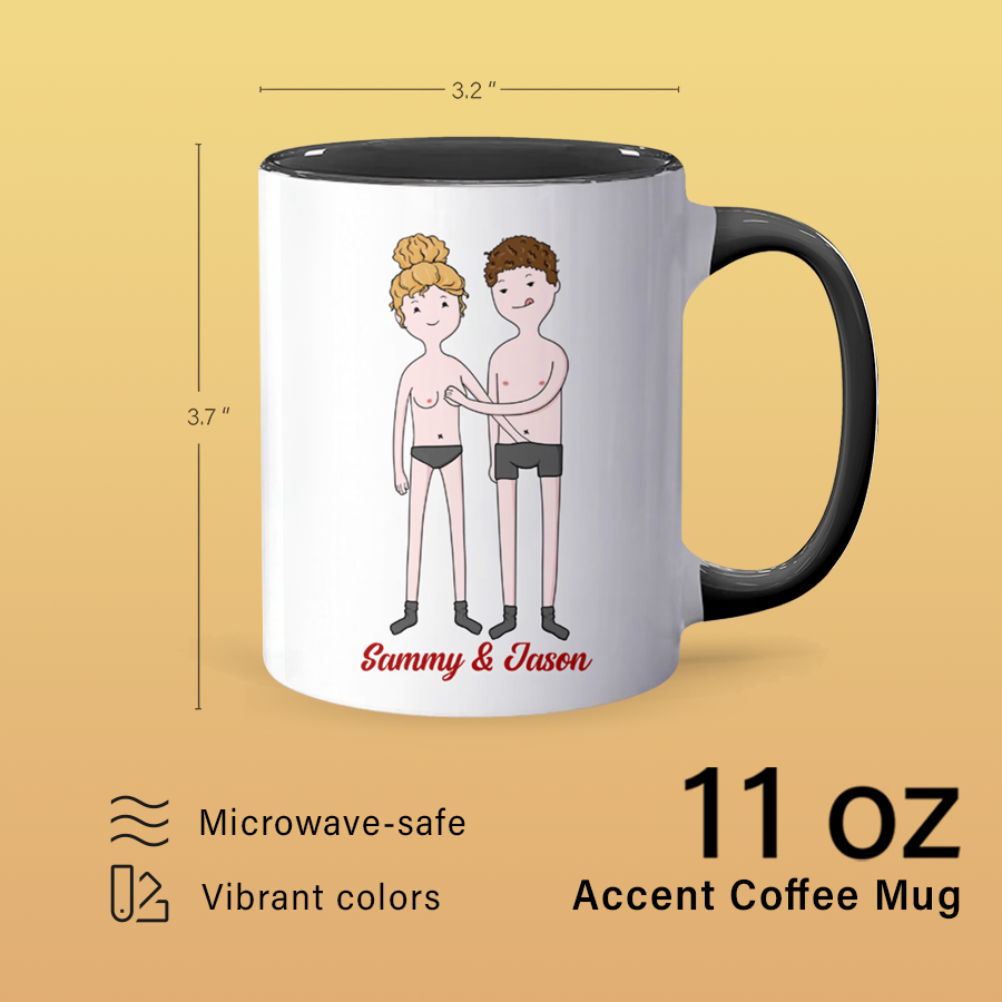 I'm Still Not - Personalized Accent Mug