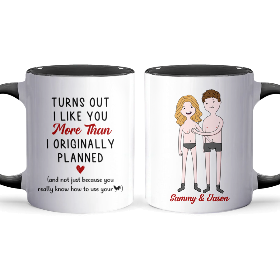 Turns Out - Personalized Accent Mug