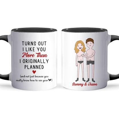 Turns Out - Personalized Accent Mug