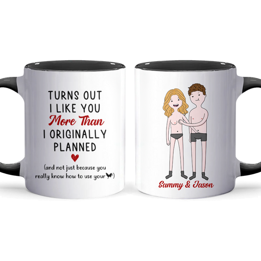 Turns Out - Personalized Accent Mug