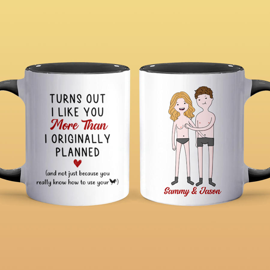 Turns Out - Personalized Accent Mug