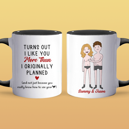 Turns Out - Personalized Accent Mug