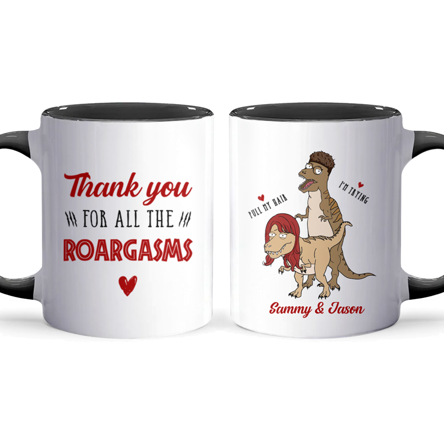 Thank You - Personalized Accent Mug