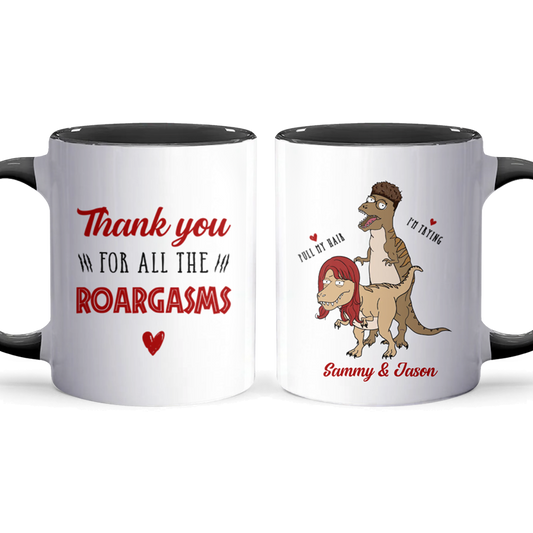 Thank You - Personalized Accent Mug