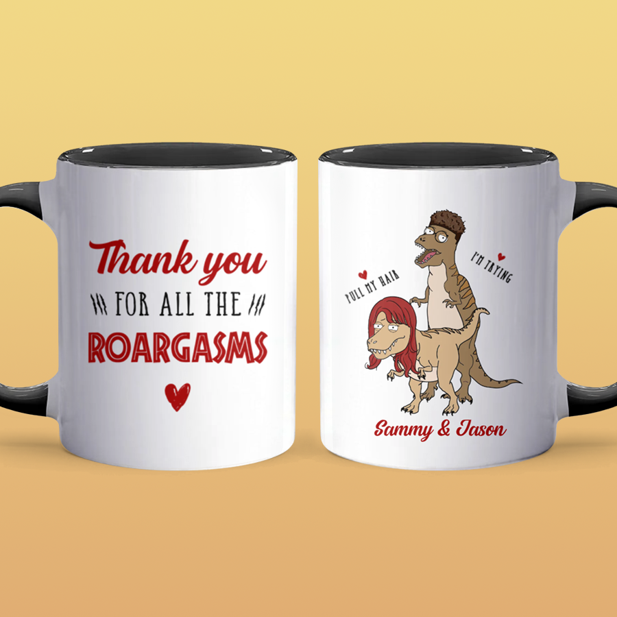 Thank You - Personalized Accent Mug