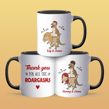 Thank You - Personalized Accent Mug