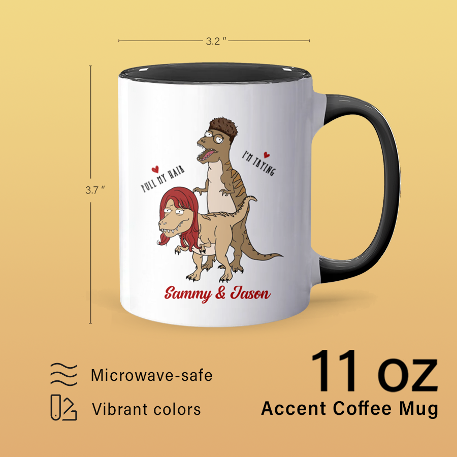 Thank You - Personalized Accent Mug