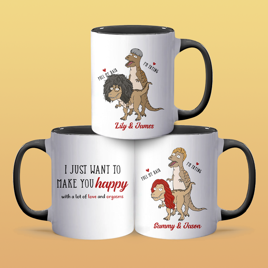 Make You - Personalized Accent Mug