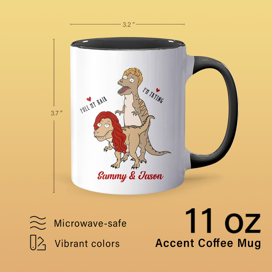 Make You - Personalized Accent Mug