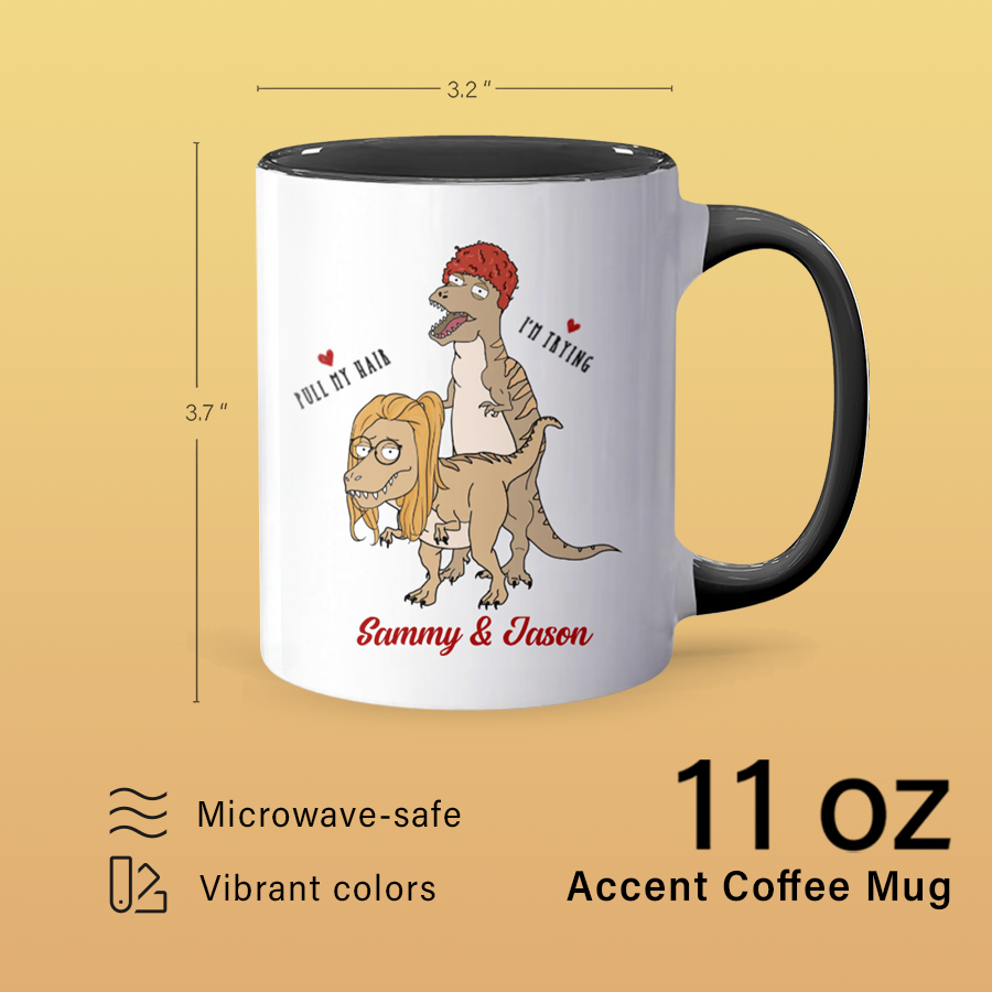 All Day - Personalized Accent Mug