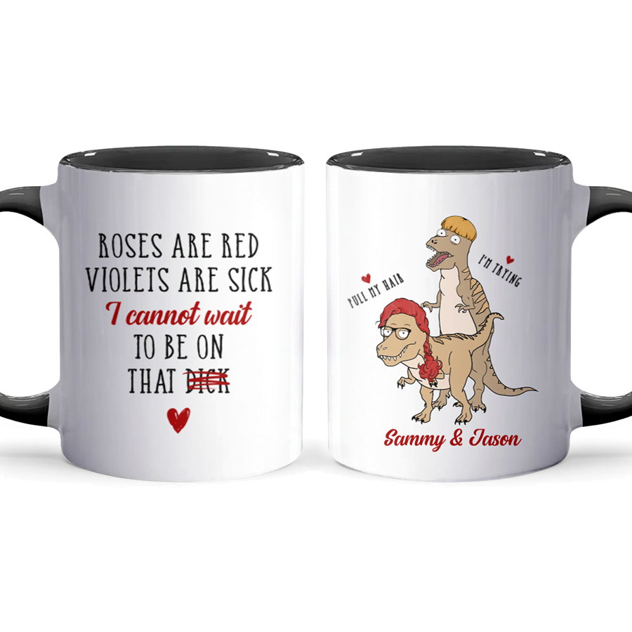 Roses Are Red - Personalized Accent Mug